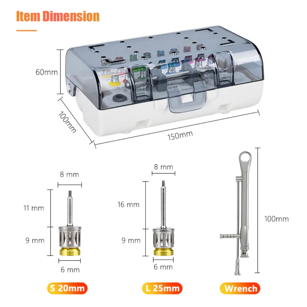 Multifunctional Dental Implant - Torque Wrench review and price