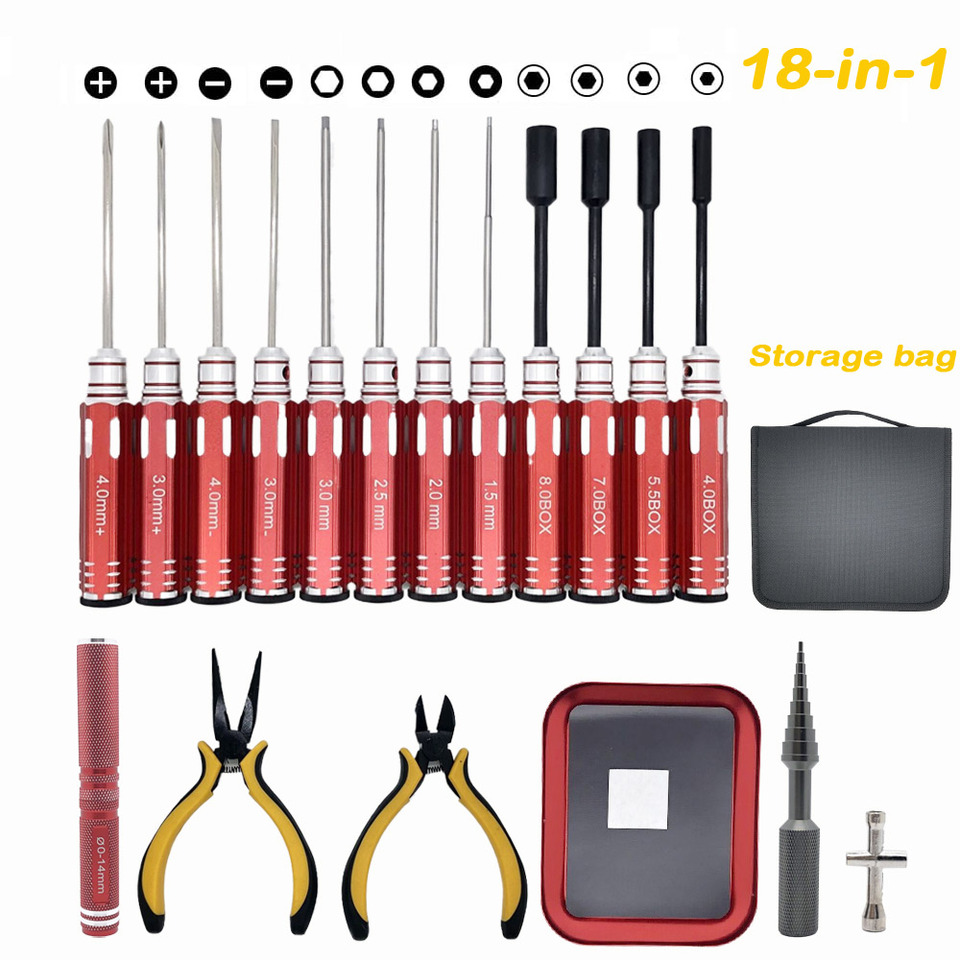 RC Tools Kits 18 in 1 Screwdri - Socket Set review and price