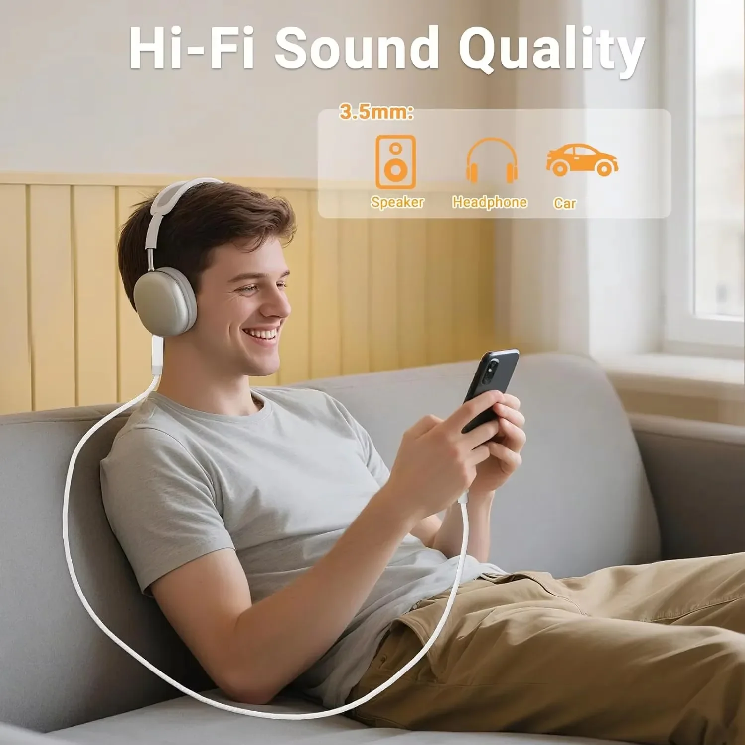 USB C to 3.5mm Male AUX Audio  - Car Jack review and price