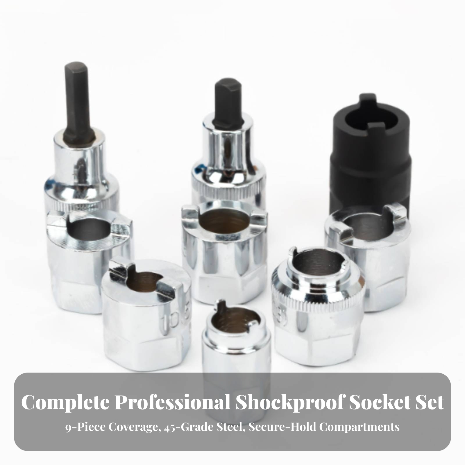 8 Pieces Strut Nut Socket Kit  - Socket Set review and price